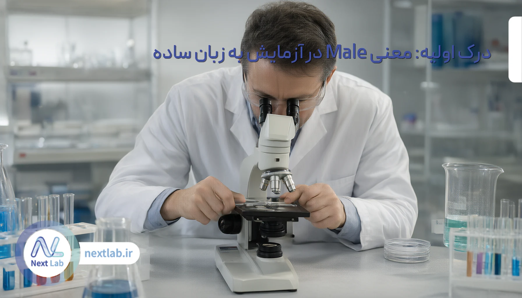 درک اولیه: معنی Male در آزمایش به زبان ساده