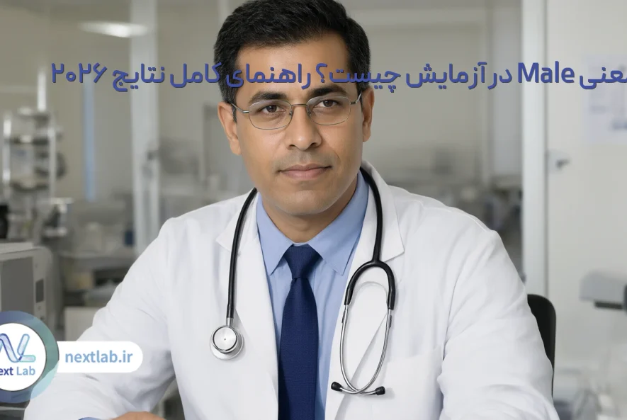 معنی Male در آزمایش چیست؟ راهنمای کامل نتایج ۲۰۲۶