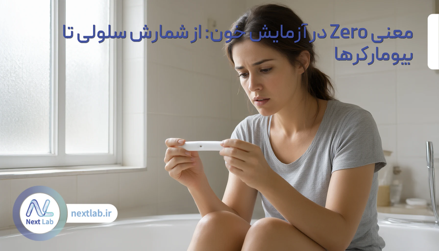 معنی Zero در آزمایش خون: از شمارش سلولی تا بیومارکرها
