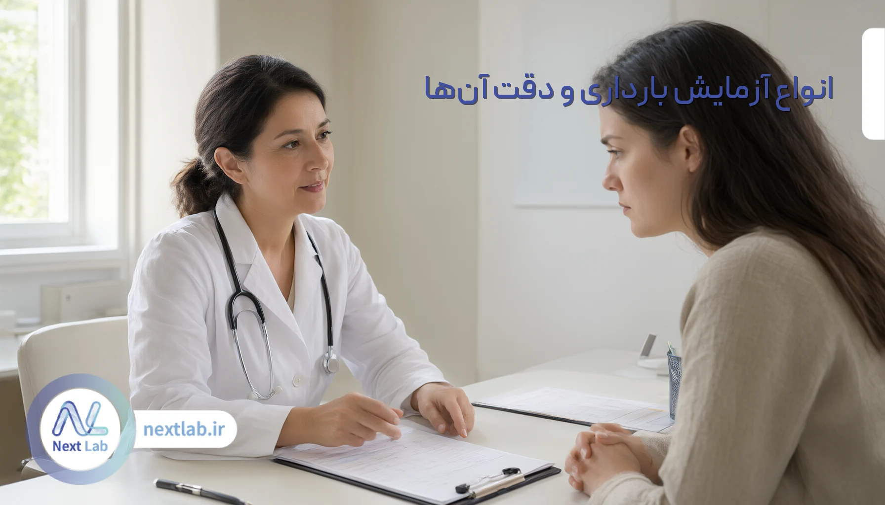 انواع آزمایش بارداری و دقت آن‌ها